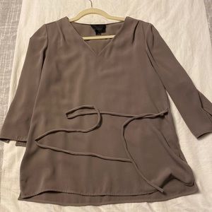 August 1 Eight top with wrap waist size XS